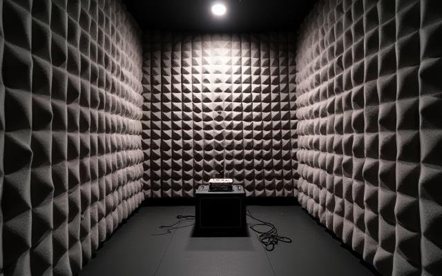 Cabina de aislamiento pequeña y compacta ideal para amplificadores de guitarra o grabaciones de instrumentos.